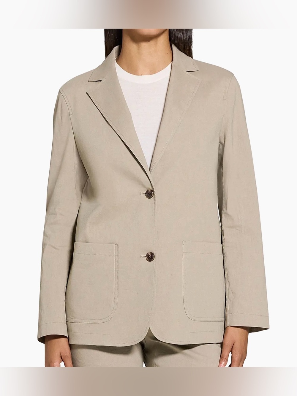 THEORY RLX PATCH JACKET*****SIZE: 0